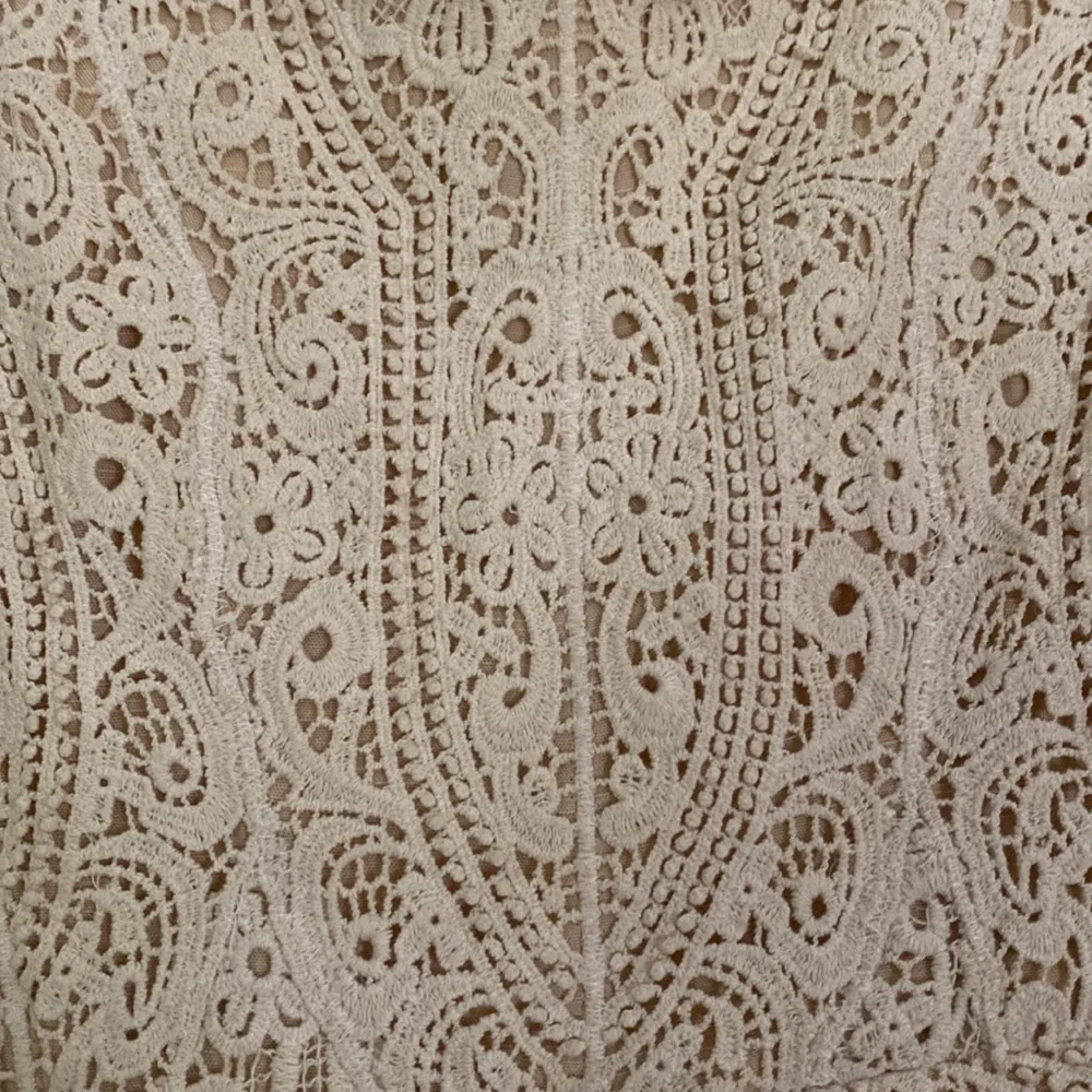 ✨HP✨ Allison Parris Vintage “Winter Wonderland” Ivory Tulle Dress Size 10 - Picture 2 of 6